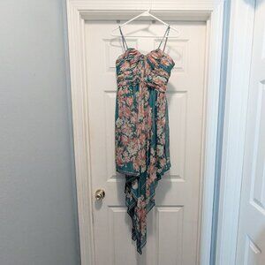 Pearl by Georgina Chapman Scarf Hem Dress Size 4